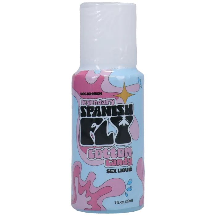 Doc Johnson Spanish Fly Sex Liquid Cotton Candy 1 oz – Cotton Candy Flavored Arousal Drops