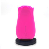 Maia Toys Tulip Pro Suction Vibe Pink – Rechargeable Silicone Suction & Vibrating Massager with Wireless Charging