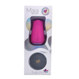Maia Toys Tulip Pro Suction Vibe Pink – Rechargeable Silicone Suction & Vibrating Massager with Wireless Charging
