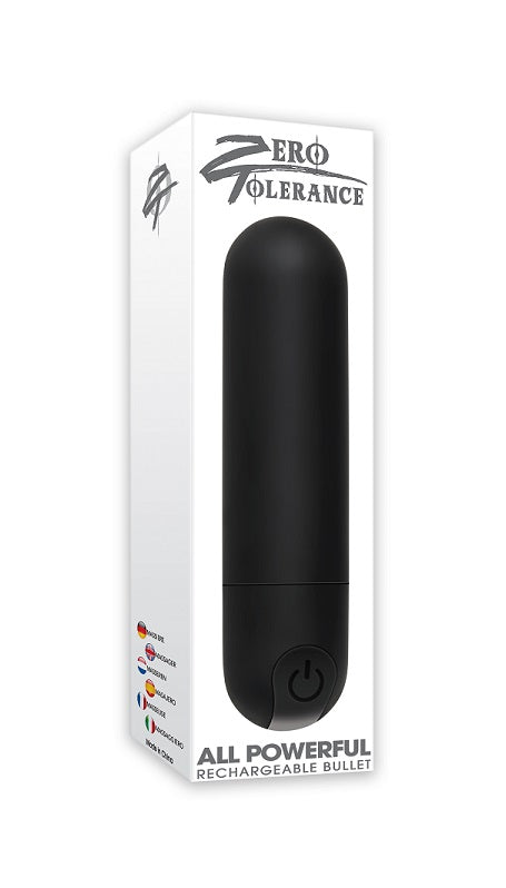 ZERO TOLERANCE ALL POWERFUL RECHARGEABLE BULLET