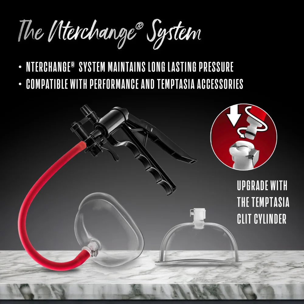 Temptasia Advanced Pussy Pump System – Professional Silicone Vulva Pump Kit