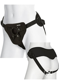 Vac-U-Lock Platinum Edition Supreme Harness Black – Adjustable Strap-On Harness