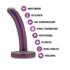 Temptasia Surrender Peg Beginner Power Purple – Silicone Harness-Compatible Dildo