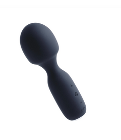 VēDO Wini Rechargeable Mini Wand Black – Waterproof Silicone Mini Massage Wand