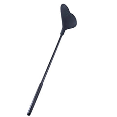 Temptasia Ardor Heart Crop Black – Silicone Heart Bondage Crop