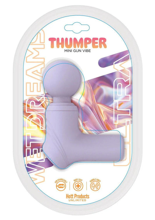 Wet Dreams Thumper Mini Gun Vibe – Compact Multi-Speed Bullet Massager