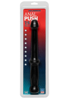 Doc Johnson Anal Push – Black 12.5-Inch Probe with Handle