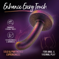 Temptasia Surrender Peg Beginner Power Purple – Silicone Harness-Compatible Dildo