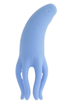 Selopa Tentacle Tickler Blue – Rechargeable Silicone Tentacle Vibrator with 10 Functions