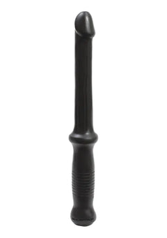 Doc Johnson Anal Push – Black 12.5-Inch Probe with Handle